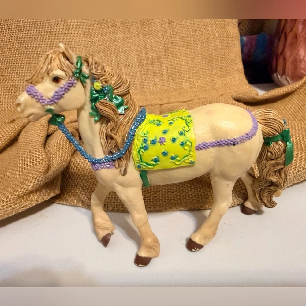 Safari Ltd Fairy Pony Fairy Fantasies Figure Horse 2008 Cake Topper Horse 2.5